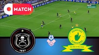 Orlando Pirates Vs Mamelodi Sundowns  Premiership 2025 Simulation  Pes 21 Realistic Gameplay
