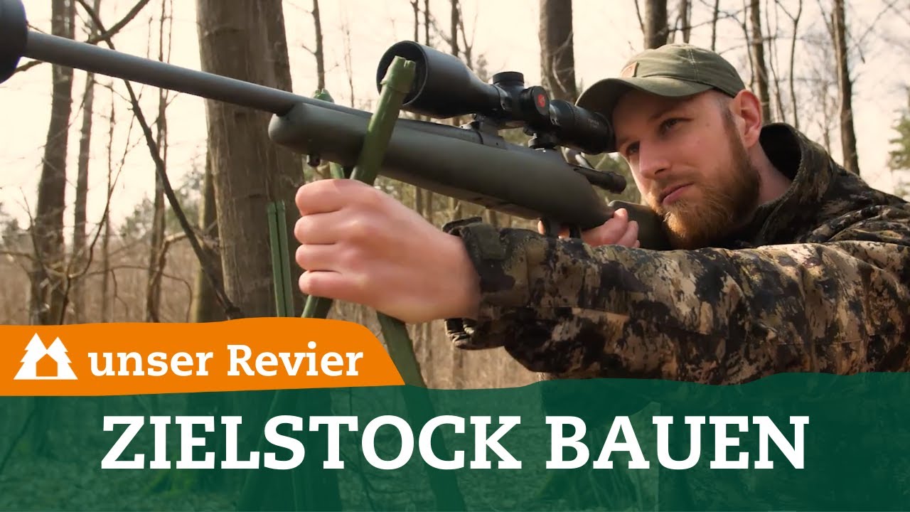 Zielstock selber bauen I Zweibein I Pirschstock I Jagdausrüstung I Bauanleitung I unsere Jagd I #29