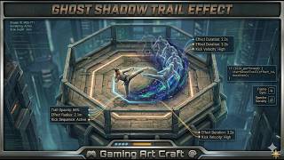 Ghost Shadow Trail Effect - Created on Coppercube 6.7.4