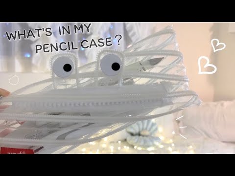 筆箱の守り神 Introduction of pencil case] What's in my pencil case
