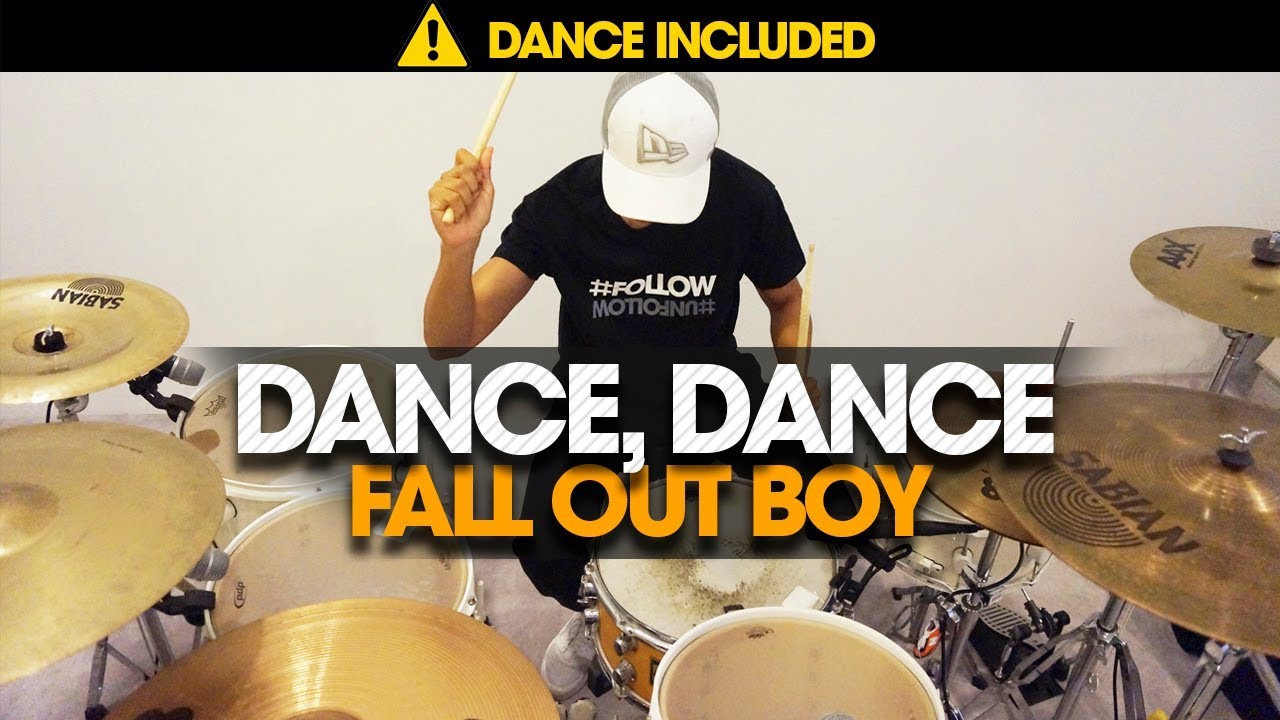 DANCE, DANCE - Fall Out Boy | Bateria *ver hasta el final*