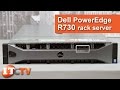 DELL POWEREDGE R730 LFF 8 BAY E5-2680V3 2.5GHZ 96GB 4 X 3TB SAS H330 video