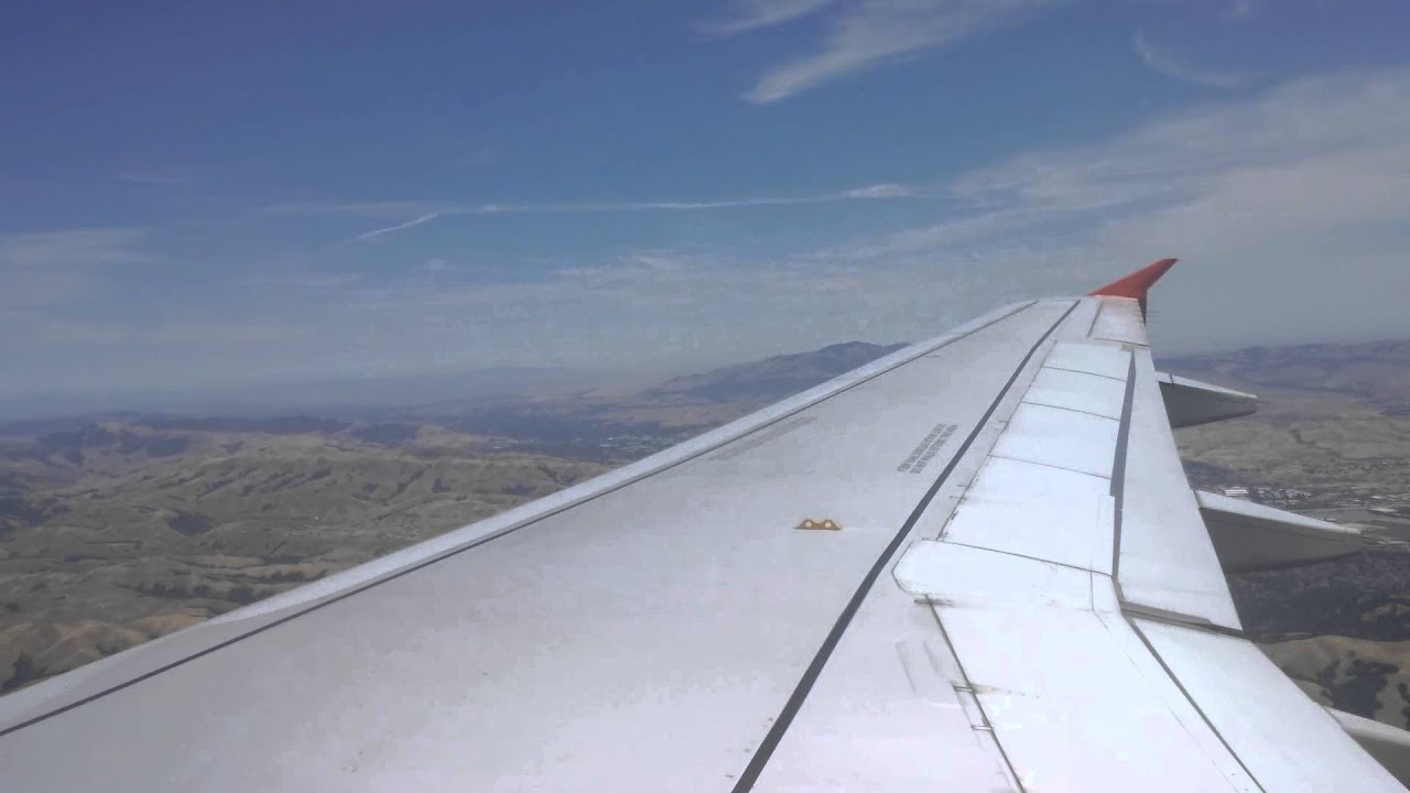 Spirit Airlines A319 Landing at Oakland International Airport YouTube