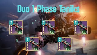 Duo 1 Phase Taniks