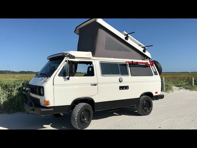 VAN LIFE  Ultra Modified VW Vanagon T3 Westfalia Tour 