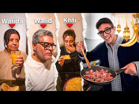 I Made My Family an Iftar Meal🥙🌙