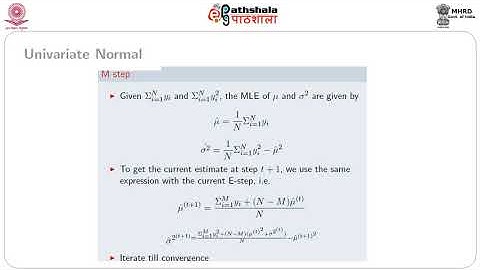 M-19. The expectation maximisation (EM) algorithm in R