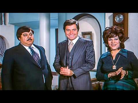 ميرفت أمين و حسين فهمى و ناهد جبر و نبيلة السيد و صلاح منصور فى الفيلم الممتع ( الكلمة الاخيرة )