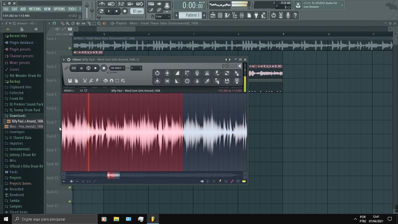 Murs - Freak These Tales (FL Studio) (Prod. By 9th Wonder)