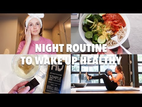 My Night Routine to Wake Up Healthy, Stay Motivated and Be Productive!