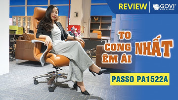 Ghế Lãnh Đạo Da Bò Passo PA-1522A - Siêu Phẩm Tới Từ Tương Lai