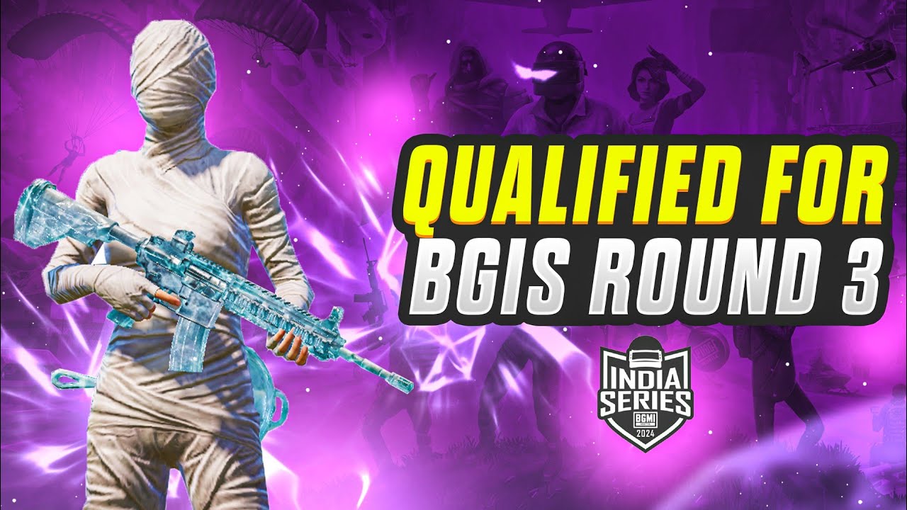QUALIFIED FOR BGIS R3 Raw Highlights || Iphone 15 pro max Gameplay ...