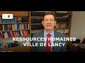 Ressources humaines de la ville de lancy