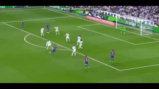هدف راكيتيش الثاني ضد ريال مدريد روعة 23/4/2017 كلاسيكو الارض HD 720p screenshot 5