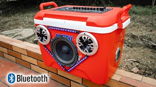 DIY Bluetooh Speaker from Ice Chest Cooler by X-Creation 131,331 views 3 years ago 10 minutes, 8 seconds