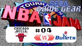 [SEGA Game Gear] NBA JAM Tournament Edition (1994) #04 Bulls VS Bullets