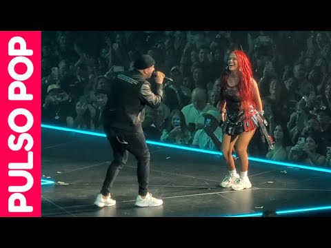 Karol G x Nicky Jam Cantan Buscarte En Vivo | Strip Love Tour