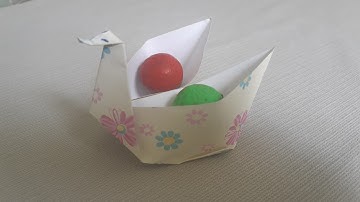 Hướng dẫn gấp thiên nga đơn giản (V2) - Origami Swan