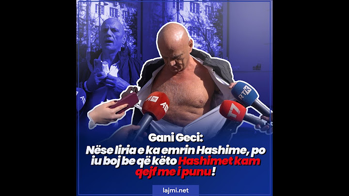 “Ktu jom une, ku jon?” - Gani Geci del në Prishtinë pas grafiteve kundër Fadil Gecit, çel gjyksin në