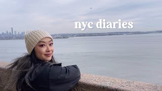 nyc diaries 🗽 cafe hopping, statue of liberty, empire state building, chinatown (shot on my phone)