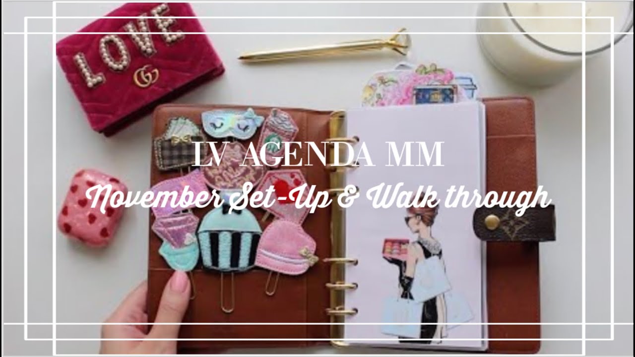 LV AGENDA MM November Set Up Flip Through YouTube lv-agenda-mm-november-set-up-flip-through-youtube