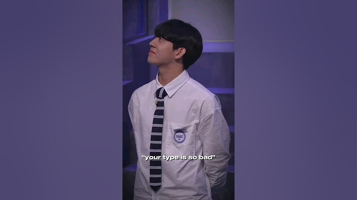 "Your type is so bad" "Bad?" Seongbeom ver. #universitywar #seongbeom #sungbum #koreanshow