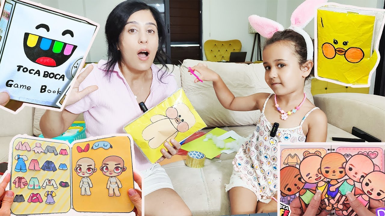 Paper Duck Toca Life Avatar World Defteri Etkinliği Esra