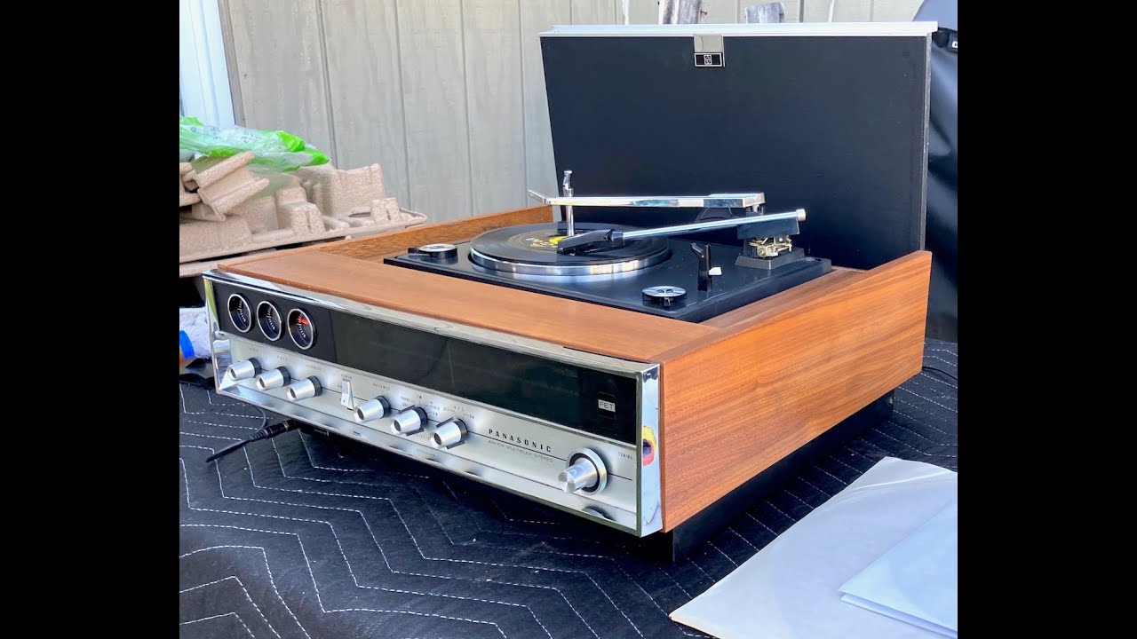 Panasonicレコード機 Panasonic SG-999 Music Center w/Matsushita FA-707A Turntable