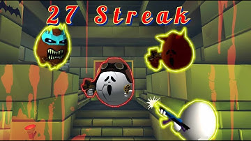 The MOST Intense 27 FFA Killstreak | Shell Shockers! Snipers, Aimbotters showed up! *SWEATY*
