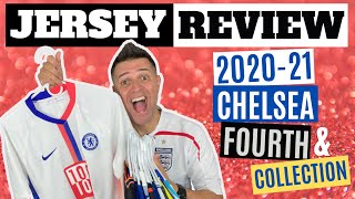 🔥  AIR MAX CHELSEA SHIRT❗️ Nike 2020 21 Chelsea Fourth Jersey Review & My Chelsea Shirt Collection