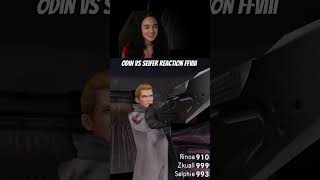 Odin vs Seifer Reaction FFVIII #gaming #finalfantasy #ff8