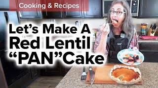 Red Lentil PAN-cake 🥞 Quick, Simple, and Delicious
