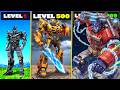 Level 1 to Level 1,000,000,0000 TRANSFORMER in GTA 5