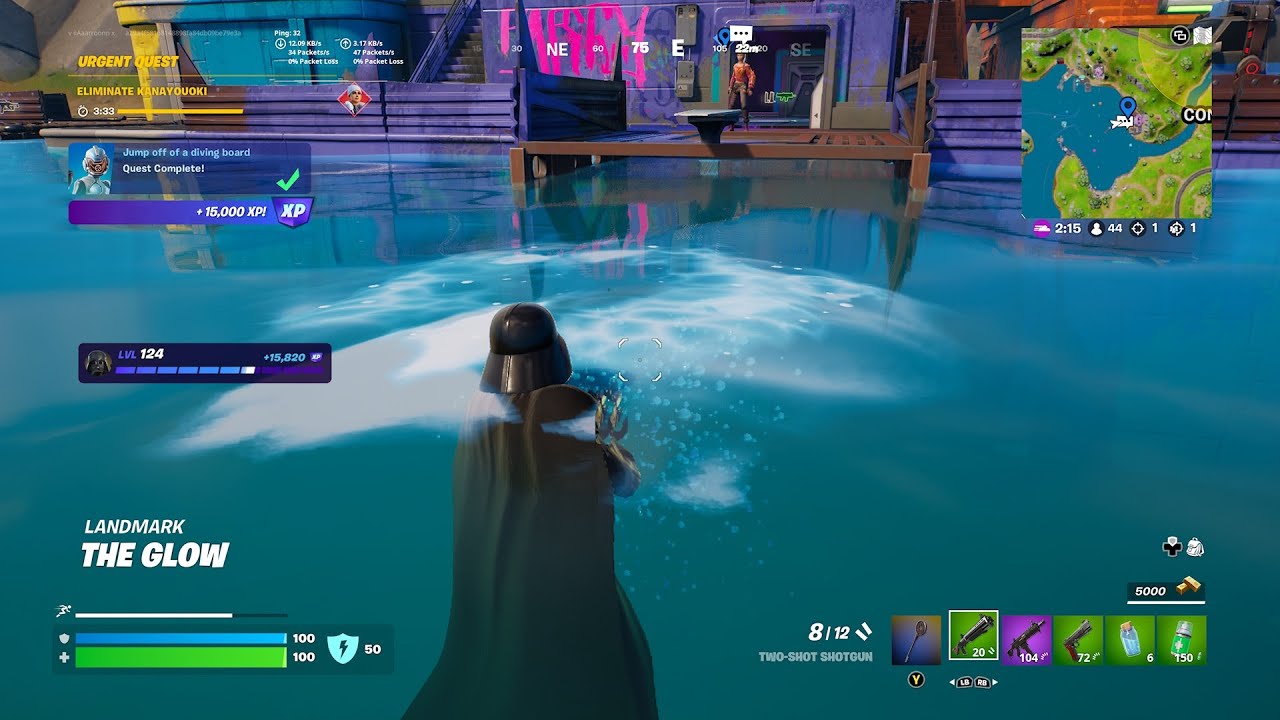 Jump off of a diving board! Fortnite - Week 3 Quests! Chapter 3 Season 3