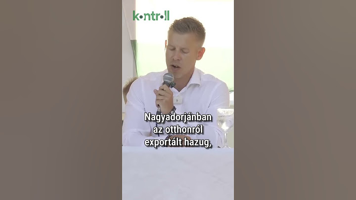 Magyar Péter az általa vágyott jövőről