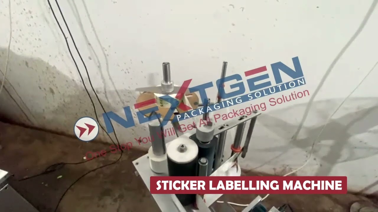 Nextgen Sticker Labelling Machine | Automated Labeling for Efficient Packaging