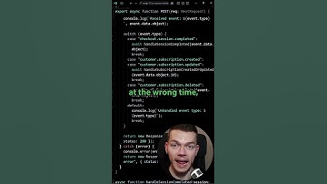 Avoid This Stripe Webhook Bug 💀 #webdeveloper #stripe #webdev #backendwebdevelopment