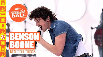 Benson Boone - Beautiful Things (Live at Capital