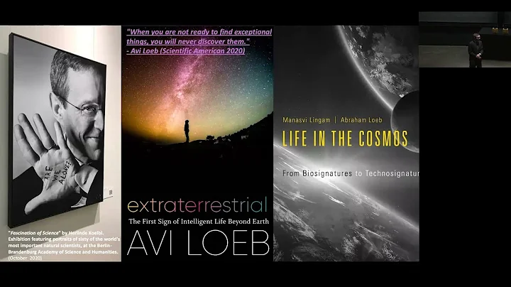 Yip Lecture 2022 | Avi Loeb | Extraterrestrial Life