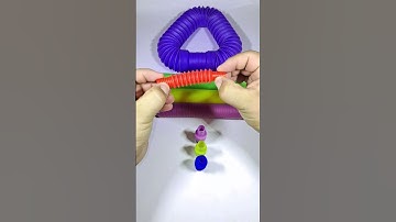 Creating and Crunchy Style POP-ASMR Sound  #satisfyingvideo #relaxing #creative #insideout #oddasmr