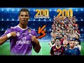 Ronaldo vs 200 legends  ultra boss final 