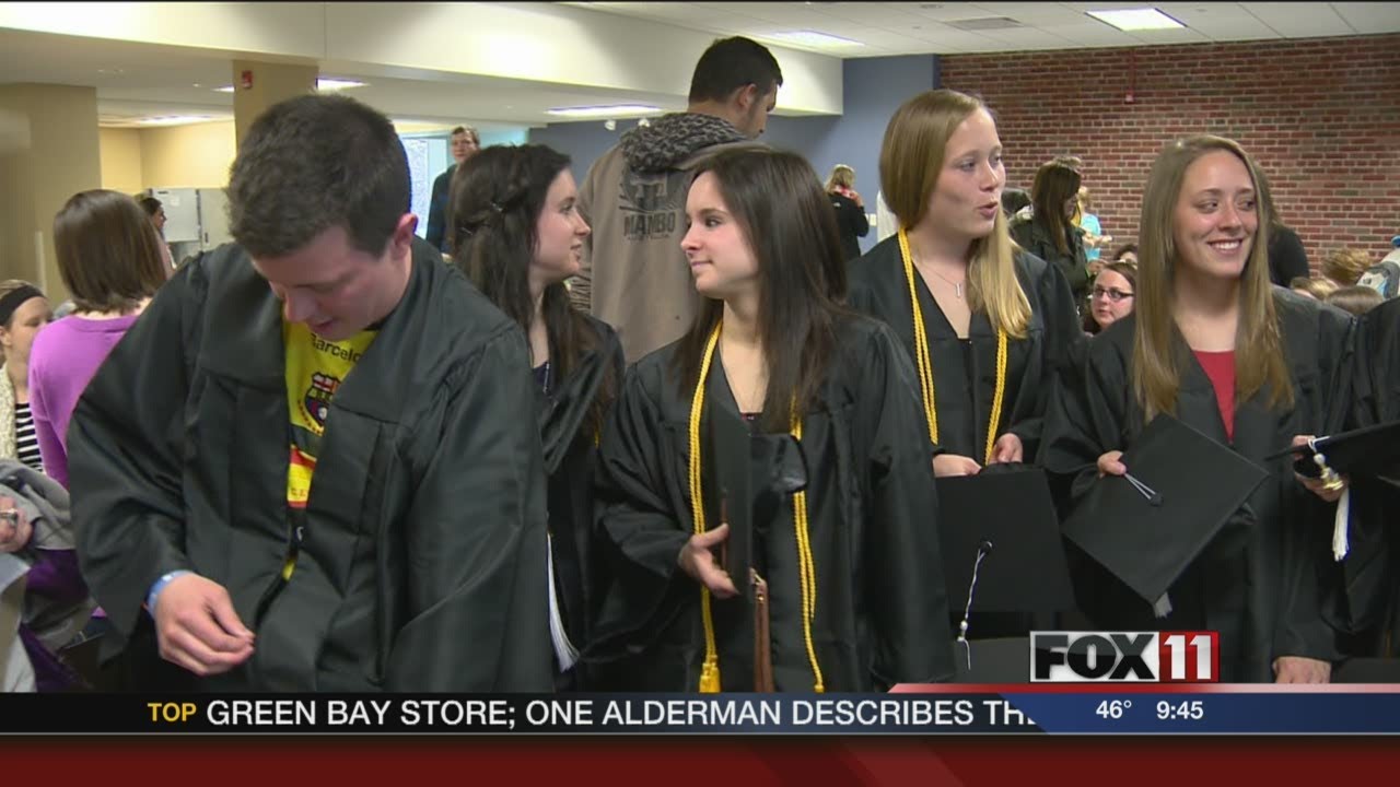 People may see double, even triple, at St. Norbert graduation YouTube