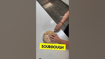 How to Cut Sourdough bread #sourdough #sourdough oughbread  #kitchentips