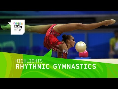 Irina Annekova Wins Women's Rhythmic Gymnastics Gold - Highlights | Nanjing 2014 Youth Olympic Games