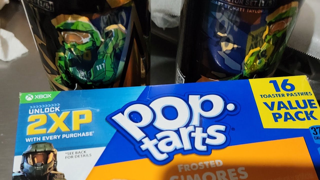 Halo Infinite 2XP Codes Now On PopTarts And Rockstar Energy - YouTube