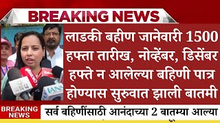 लाडक्या बहिणींना बातमी, ladki bahin yojana new update today | ladki Bahin update paise, news, yojana