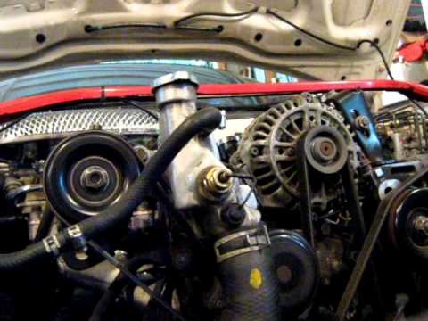 13b rotary engine cold start idle - YouTube