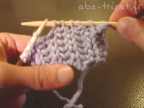 comment faire la maille anglaise au tricot