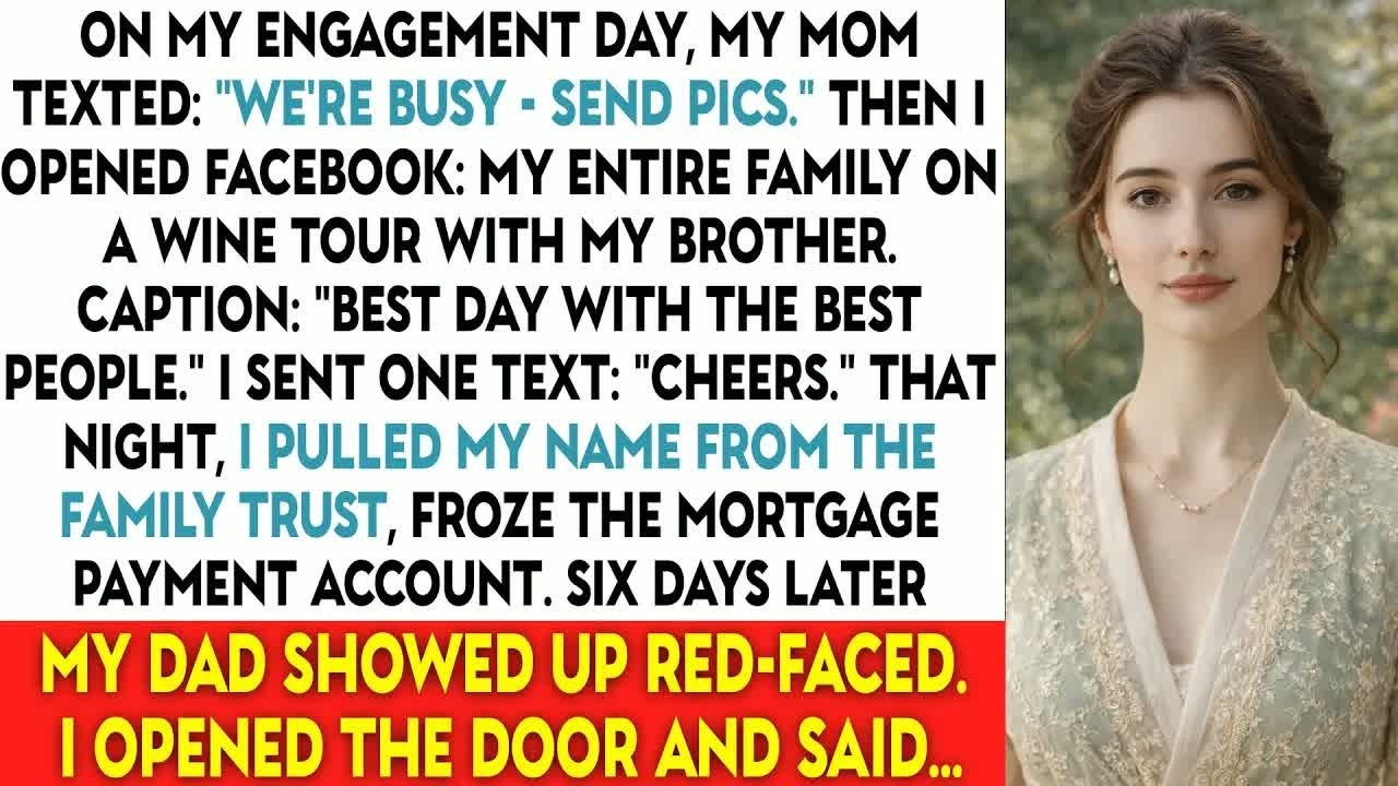 On My Engagement Day, My Mom Texted： “We’re Busy — Send Pics ” Then I Opened Facebook