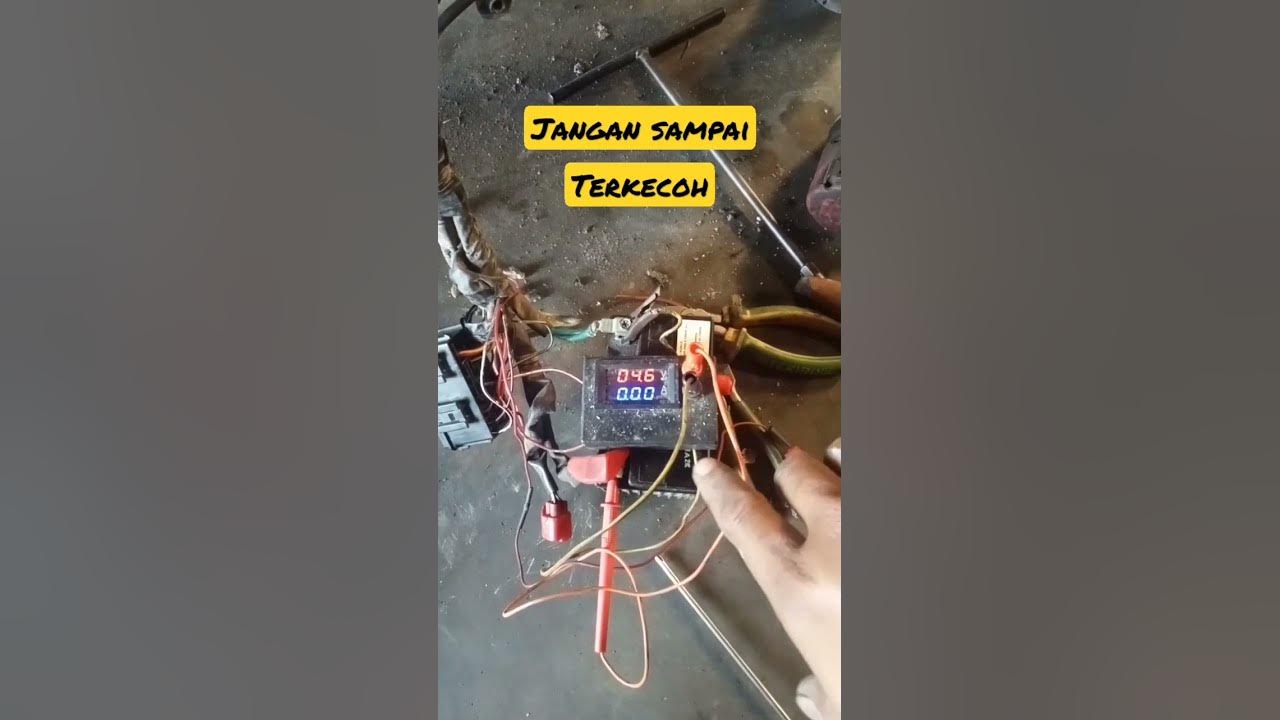 Tanda Tanda Amper Aki Lemah #vario #honda - YouTube